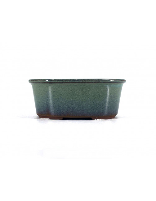 Tiesto ovalado 15 cm verde Yokkaichi JY40/3V