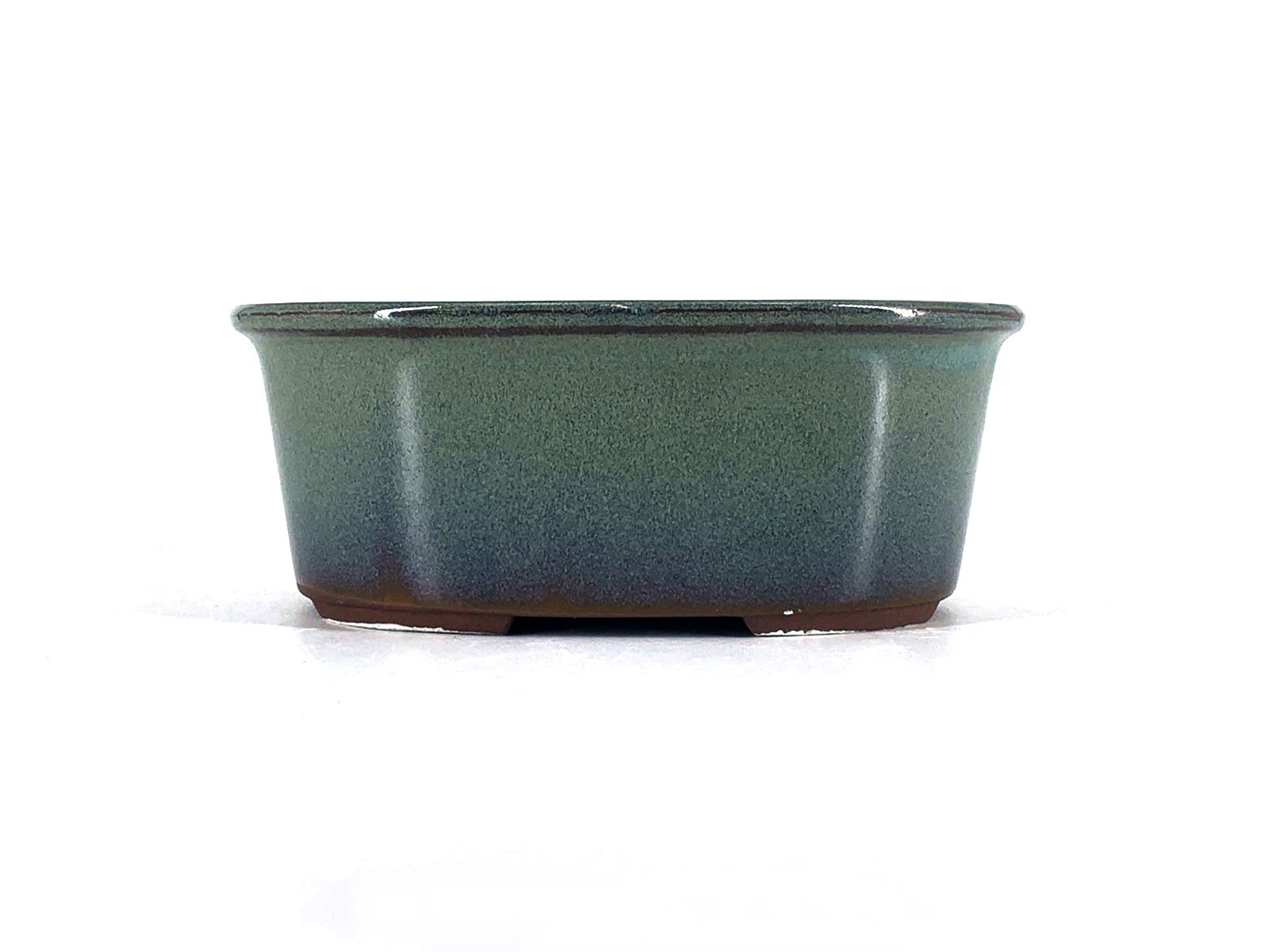Tiesto ovalado 15 cm verde Yokkaichi JY40/3V