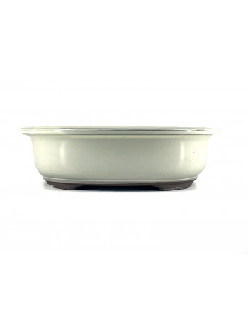Tiesto ovalado 24.5 cm crema Yokkaichi  JY42/1C