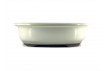 Tiesto ovalado 24.5 cm crema Yokkaichi  JY42/1C