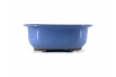 Tiesto ovalado 17.5 cm celeste Yokkaichi  JY42/3CL