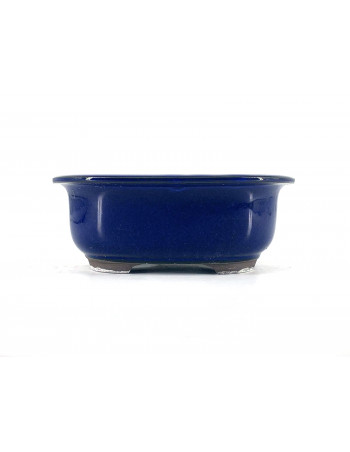 Tiesto ovalado 17.5 cm azul Yokkaichi  JY42/3A