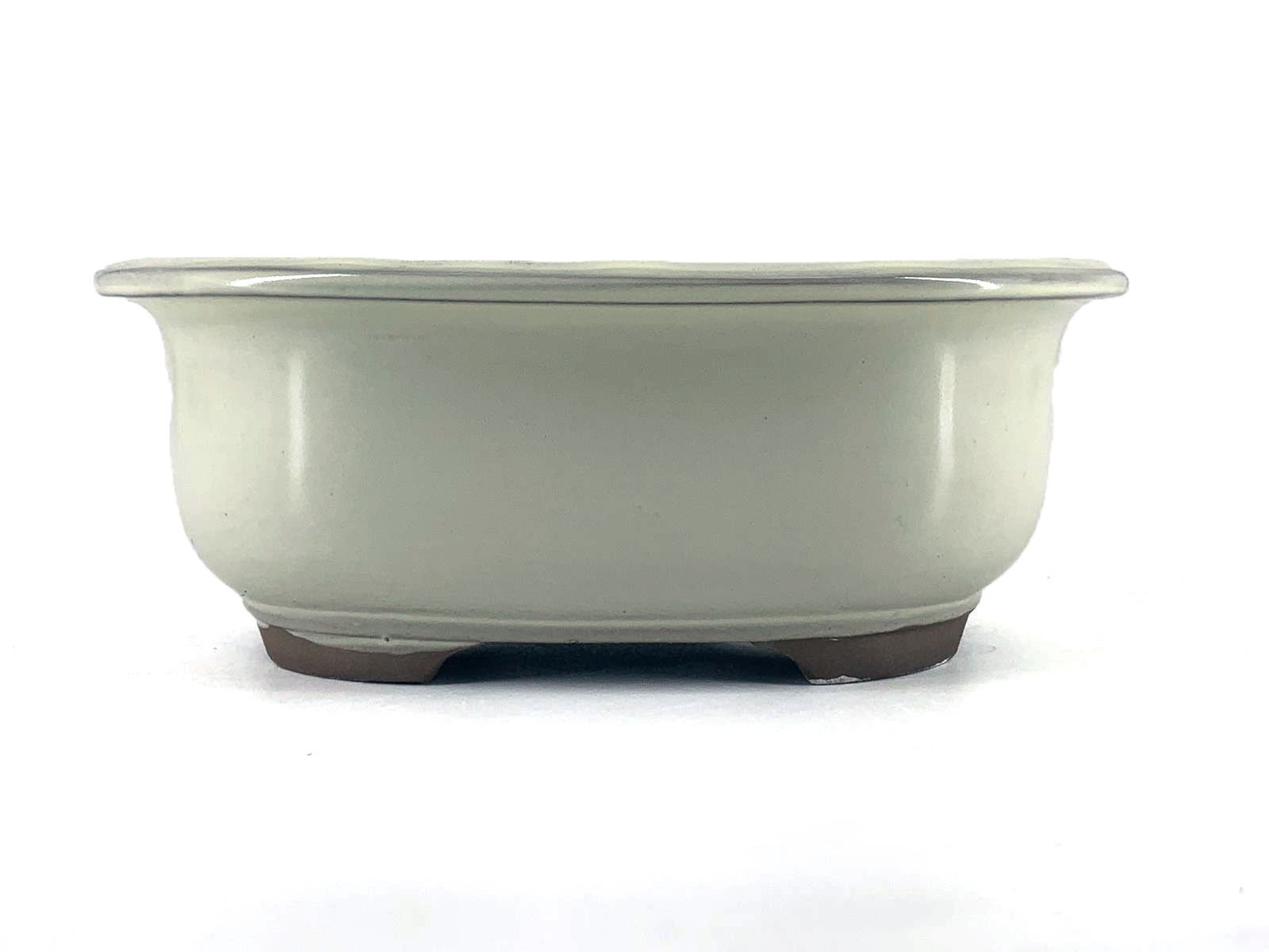 Tiesto ovalado 17.5 cm crema Yokkaichi  JY42/3C