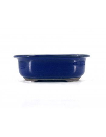 Tiesto ovalado 20.5 cm azul Yokkaichi  JY42/2A