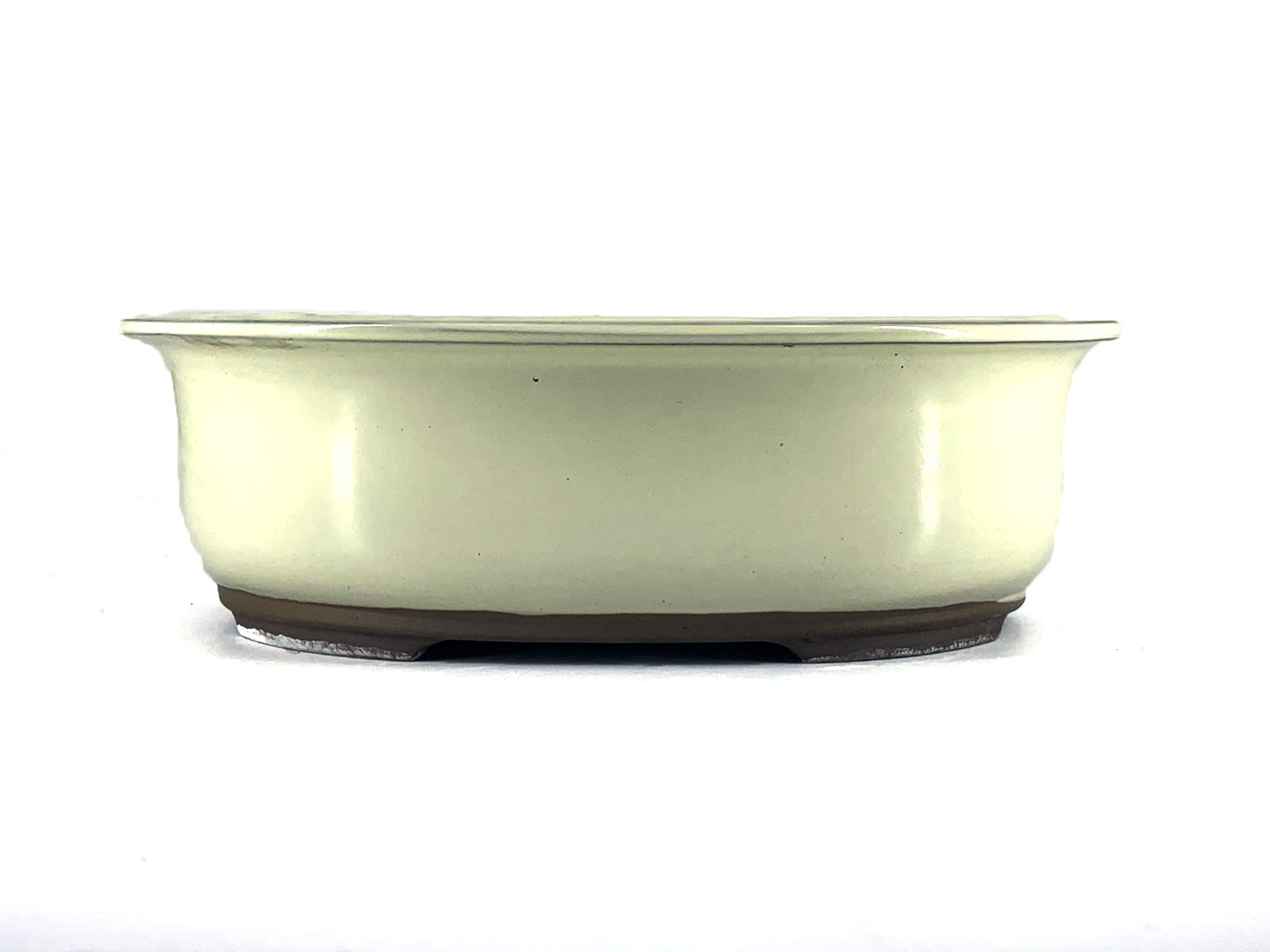Tiesto ovalado 26.5 cm crema Yokkaichi  JY44/2