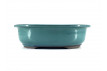 Tiesto ovalado 24.5 cm verde Yokkaichi JY45/3
