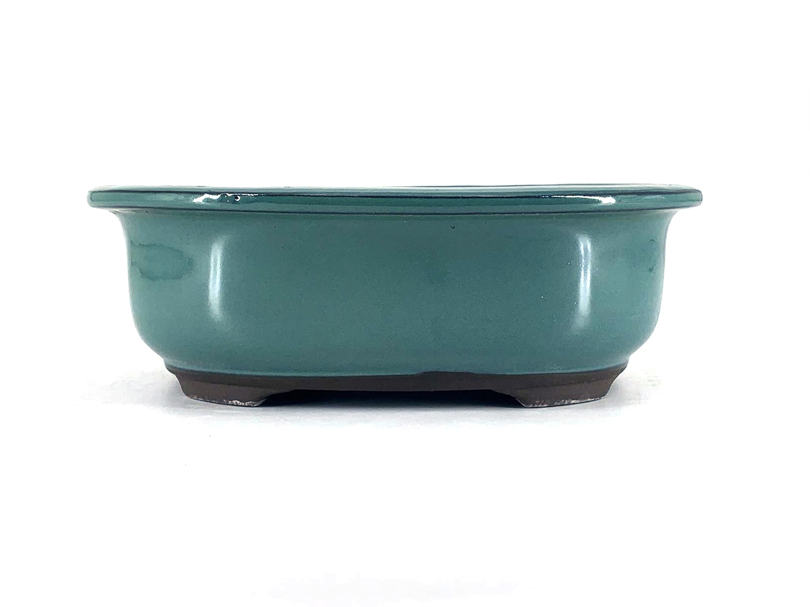Tiesto ovalado 20.5 cm verde  Yokkaichi JY45/4