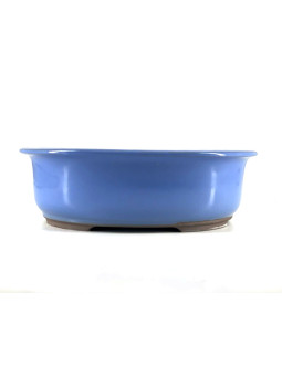 Tiesto ovalado 27 cm celeste Yokkaichi JY46/2