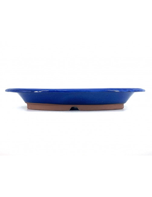 Tiesto ovalado 37 cm azul Yokkaichi JY50/4