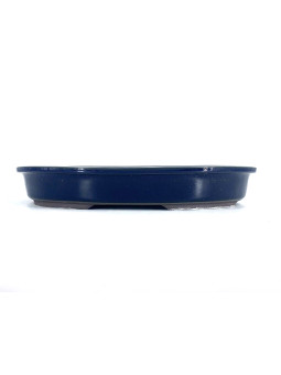 Tiesto ovalado 38 cm azul Yokkaichi JY56/2A