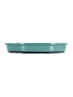 Tiesto ovalado 40.5 cm verde Yokkaichi JY56/1V