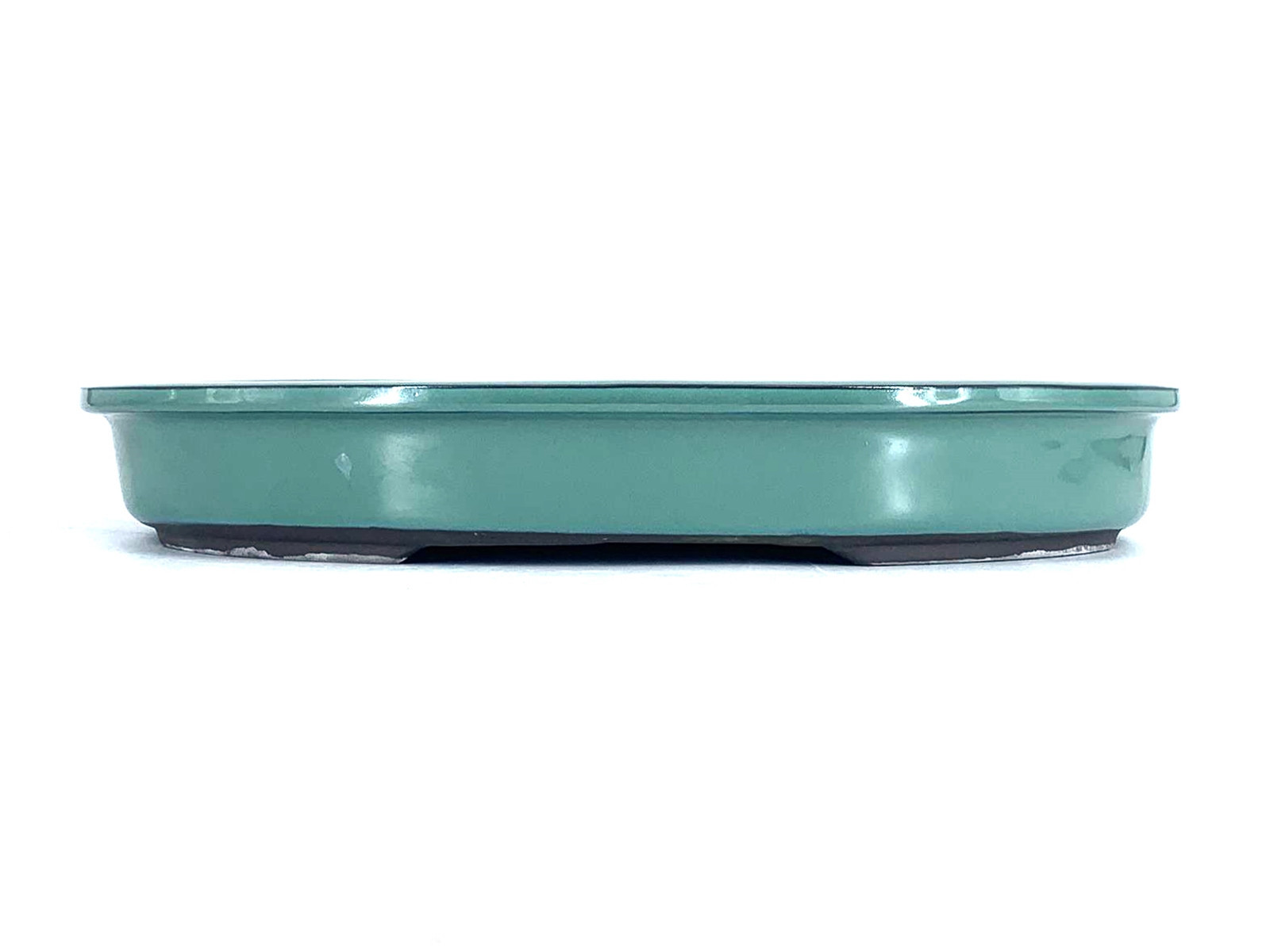 Tiesto ovalado 40.5 cm verde Yokkaichi JY56/1V