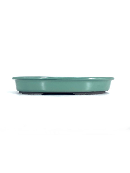 Tiesto ovalado 38 cm verde Yokkaichi JY56/2V