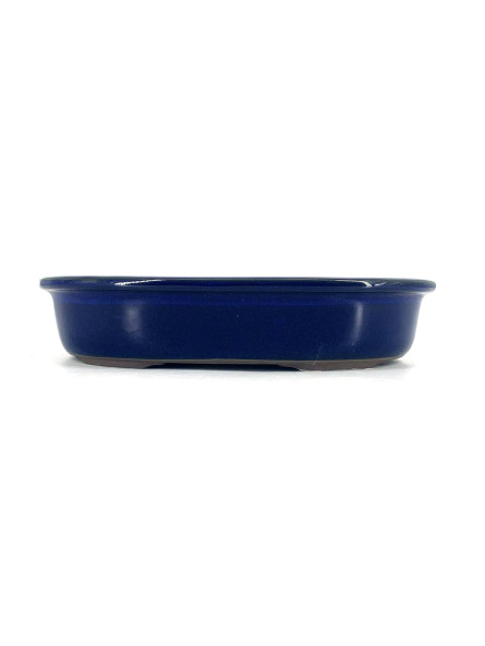 Tiesto ovalado 24.5 cm azul Yokkaichi JY55/3A