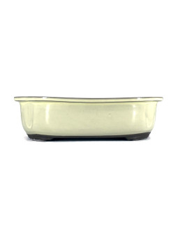 Tiesto rectangular 31 cm crema Yokkaichi JY57/1CR