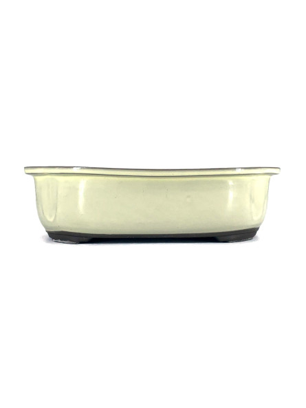Tiesto rectangular 31 cm crema Yokkaichi JY57/1CR