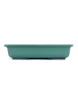 Tiesto rectangular 24.5 cm verde  Yokkaichi JY58/3V