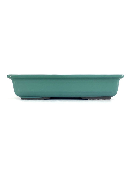 Tiesto rectangular 24.5 cm verde  Yokkaichi JY58/3V