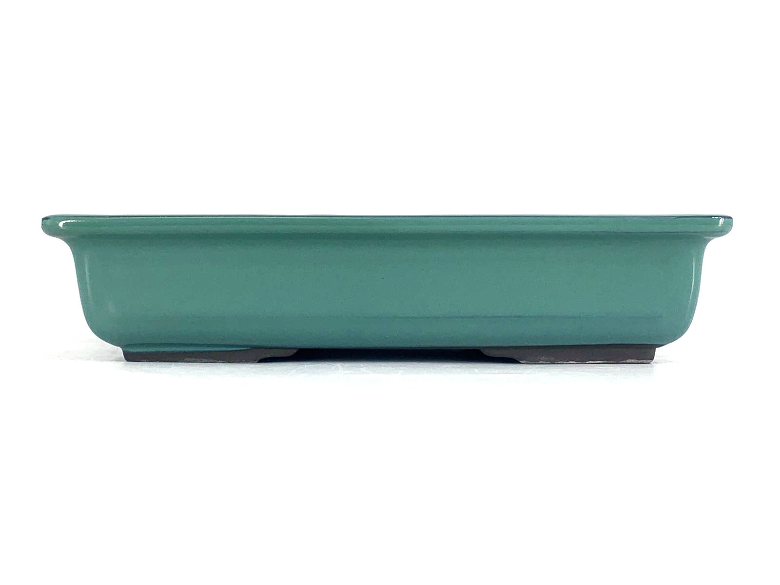 Tiesto rectangular 24.5 cm verde  Yokkaichi JY58/3V
