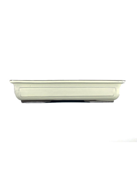 Tiesto rectangular 27.5 cm crema Yokkaichi JY58/2CR