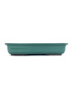 Tiesto rectangular 27.5 cm verde  Yokkaichi JY58/2V