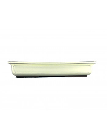 Tiesto rectangular 30.5 cm crema  Yokkaichi JY58/1CR