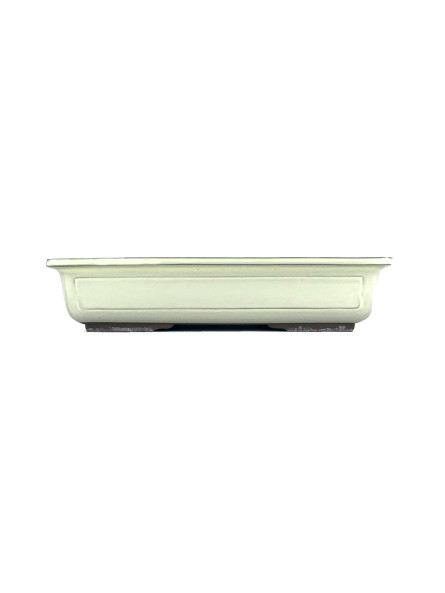 Tiesto rectangular 24.5 cm crema  Yokkaichi JY58/3CR