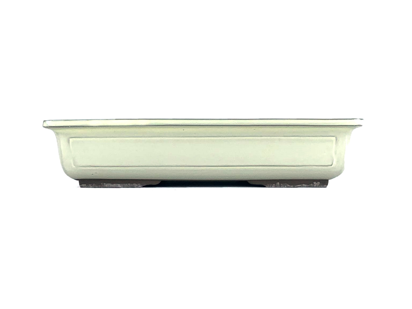 Tiesto rectangular 24.5 cm crema  Yokkaichi JY58/3CR