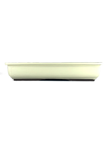 Tiesto rectangular 37 cm crema  Yokkaichi JY59/2C