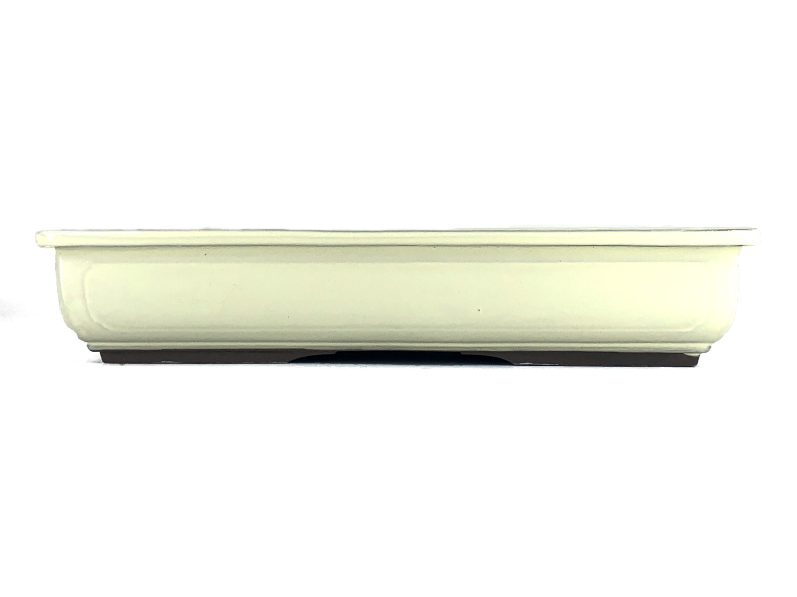 Tiesto rectangular 37 cm crema  Yokkaichi JY59/2C