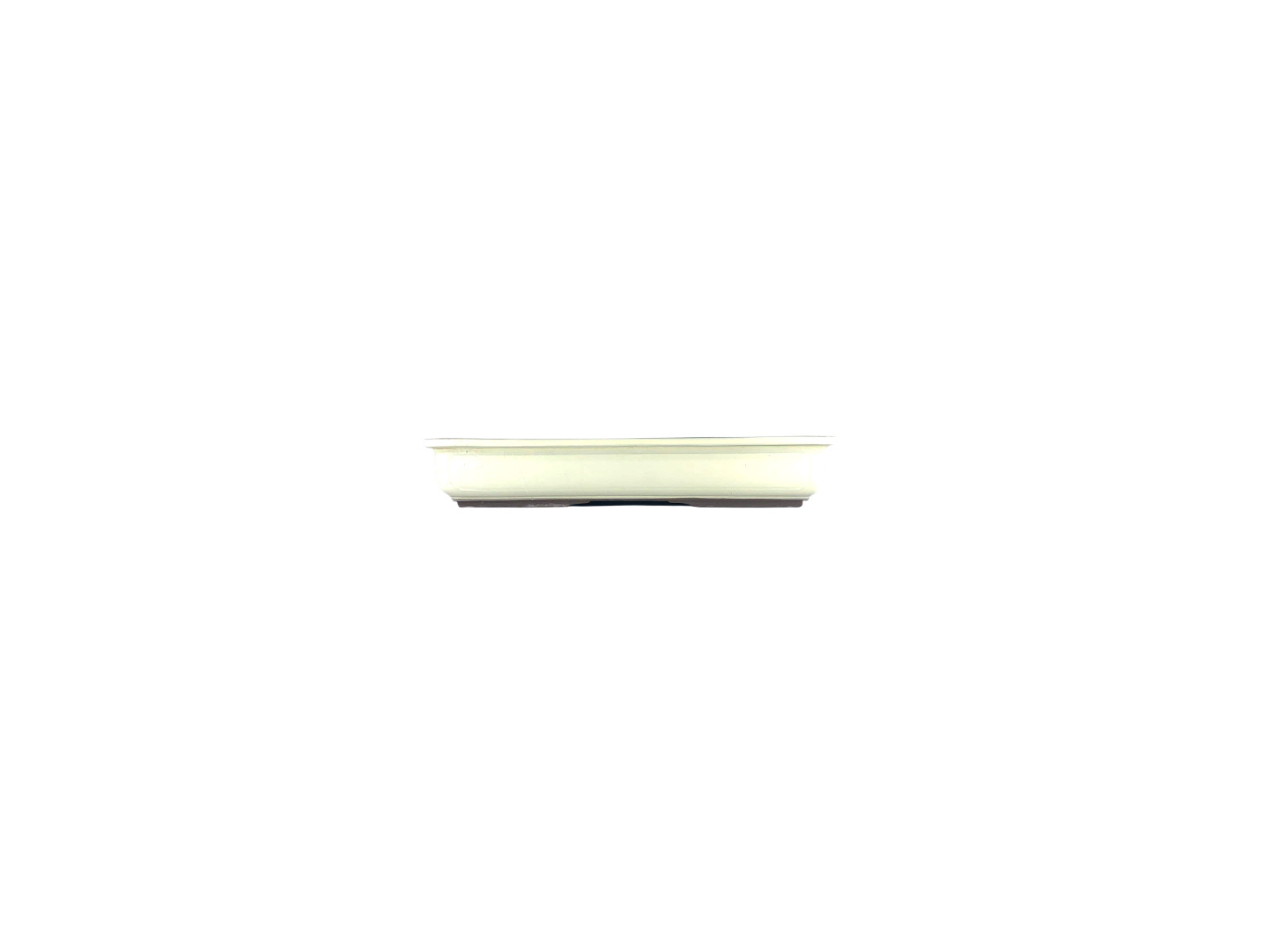 Tiesto rectangular 40 cm crema  Yokkaichi JY59/1C