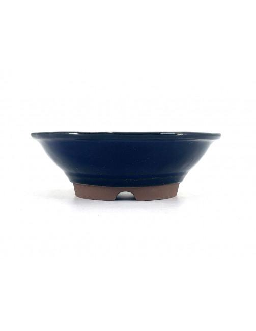 Tiesto redondo 17 cm azul Yokkaichi JY61/8