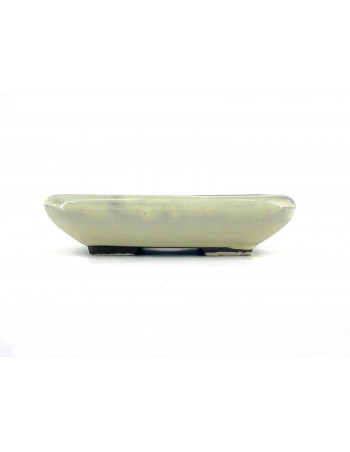 Tiesto rectangular 16 cm crema Yokkaichi JY81/2