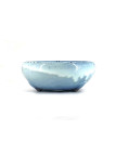 Tiesto redondo 23 cm celeste Yokkaichi JY84