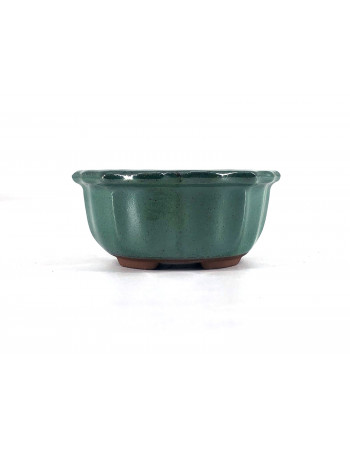 Tiesto ovalado 10 cm verde Yokkaichi JY14/8V