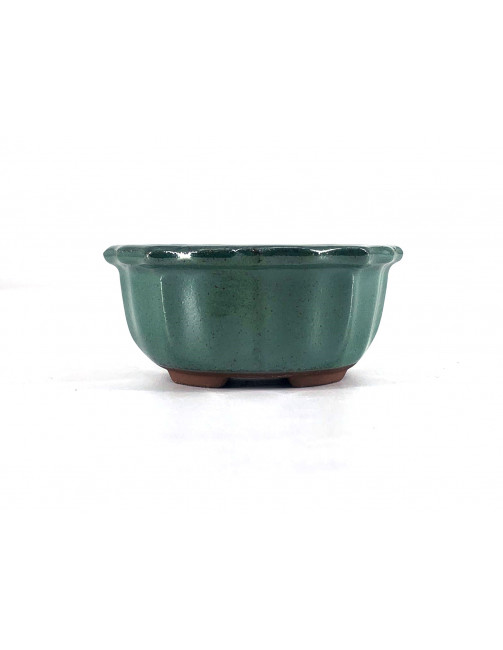 Tiesto ovalado 10 cm verde Yokkaichi JY14/8V