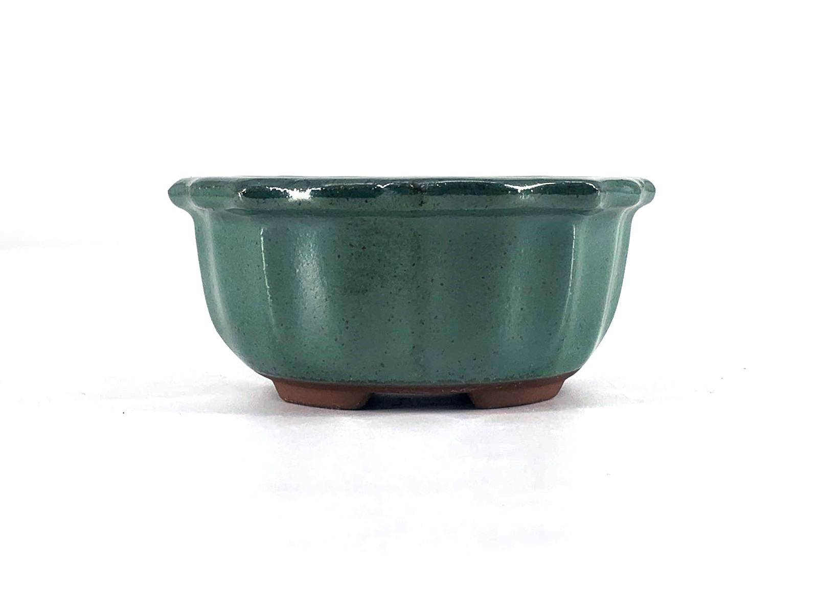 Tiesto ovalado 10 cm verde Yokkaichi JY14/8V