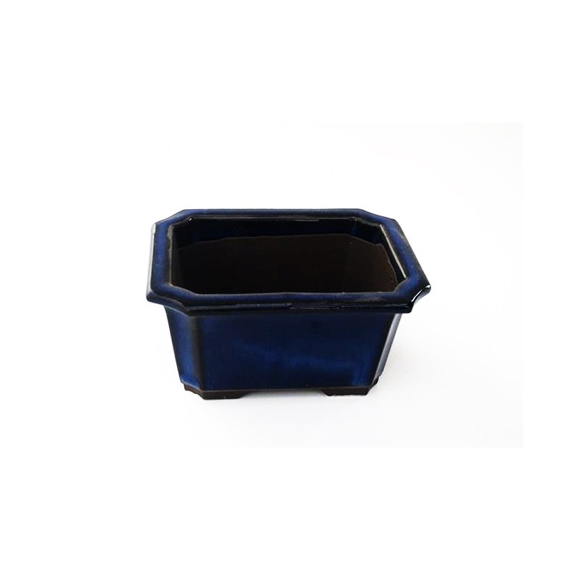 Tiesto rectangular 11 cm Yokkaichi azul 14205/2