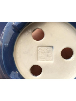 Tiesto redondo 11.5 cm Seto azul 14194