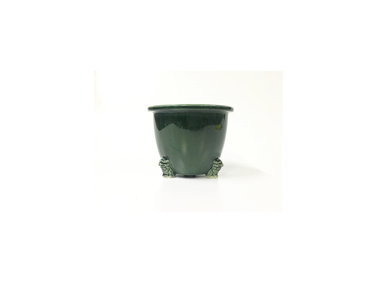 Tiesto redondo cascada 15.5 cm verde Seto 14533 bonsai