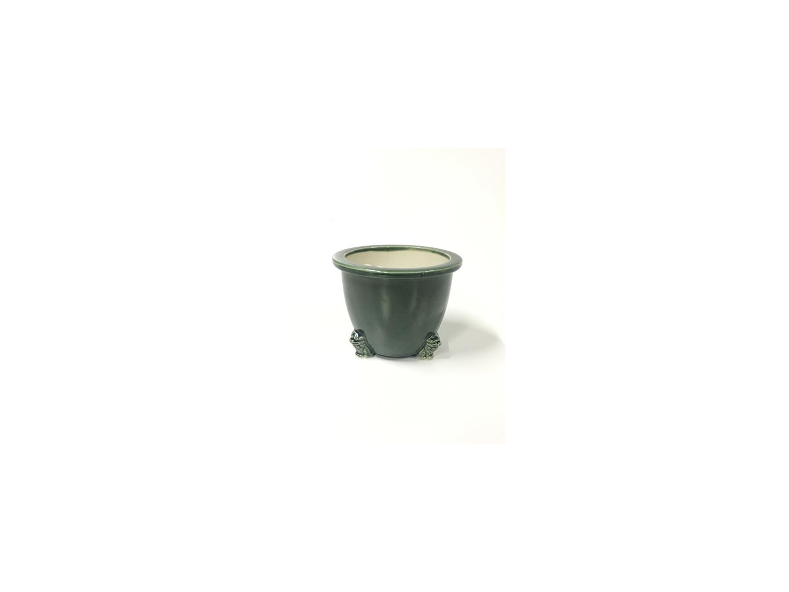 Tiesto redondo cascada 15.5 cm verde Seto 14533 bonsai