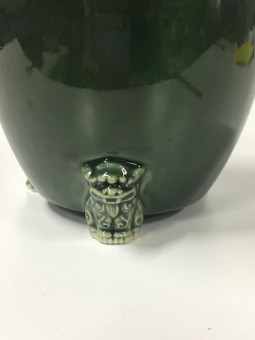 Tiesto redondo cascada 15.5 cm verde Seto 14533 bonsai