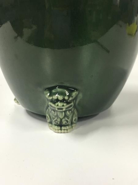 Tiesto redondo cascada 15.5 cm verde Seto 14533 bonsai