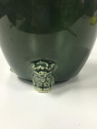 Tiesto redondo cascada 15.5 cm verde Seto 14533 bonsai
