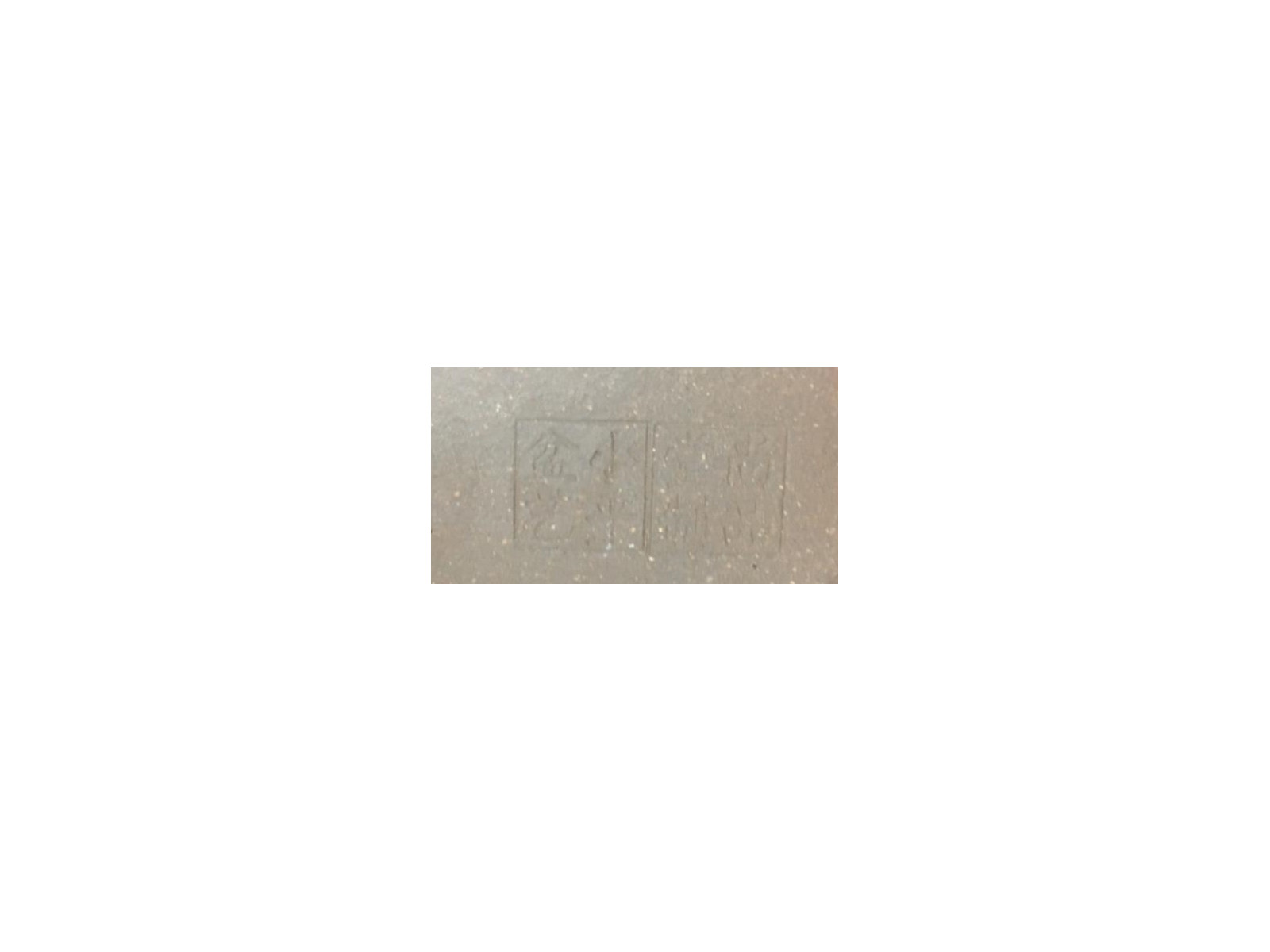 Tiesto cuadrado semicascada 39 cm Yixing 14540 sin esmaltar para bonsai