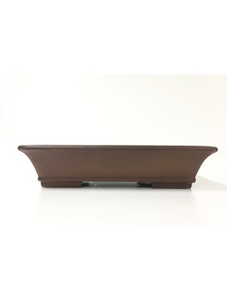 Tiesto rectangular 41 cm Yixing 14541 sin esmaltar bonsai