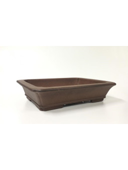 Tiesto rectangular 41 cm Yixing 14541 sin esmaltar bonsai