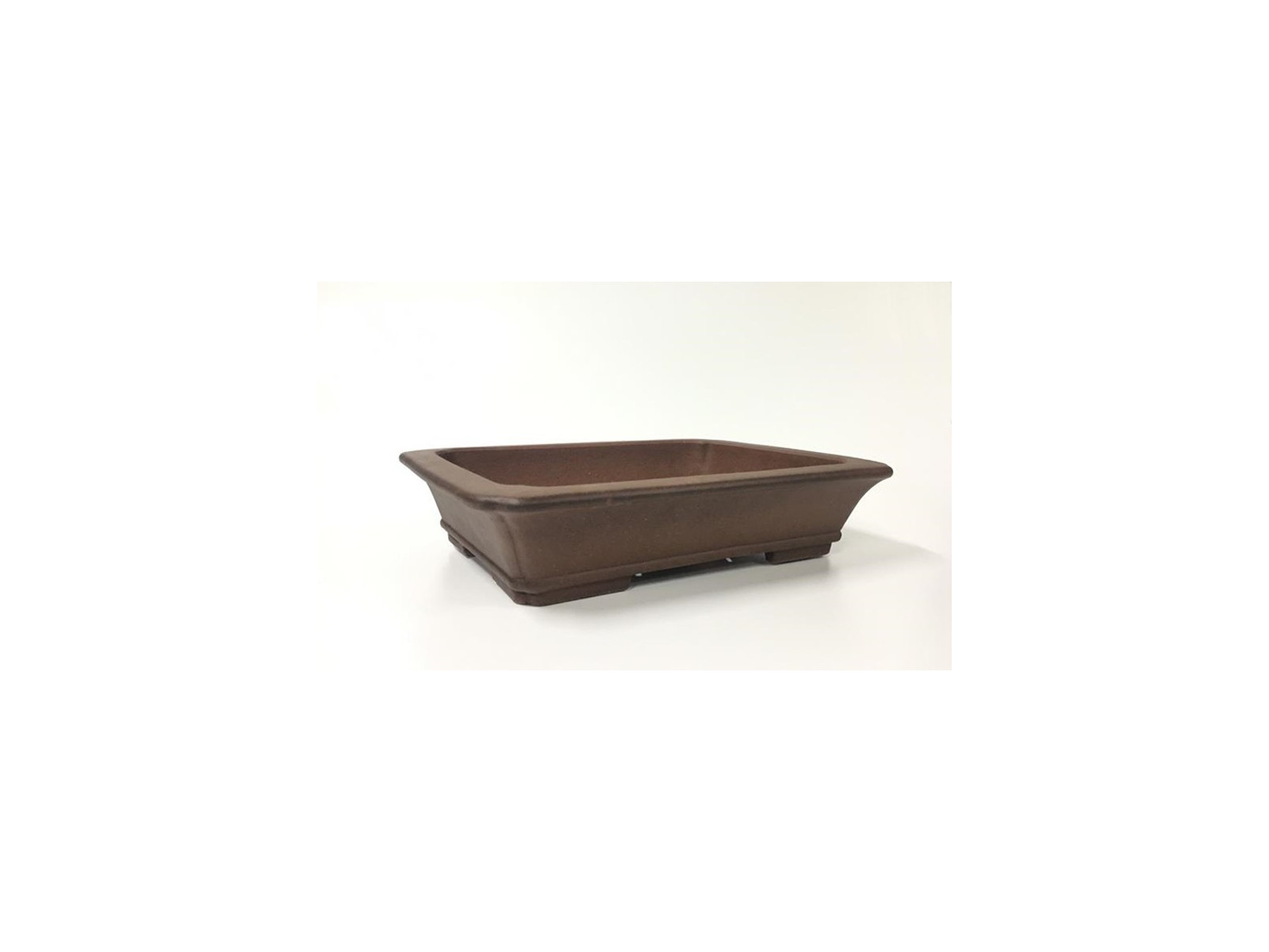 Tiesto rectangular 41 cm Yixing 14541 sin esmaltar bonsai