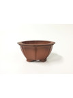 Tiesto redondo 18 cm Yixing 14543 sin esmaltar bonsai