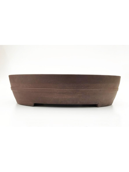 Tiesto ovalado 52 cm 14552 sin esmaltar bonsai